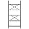 vidaXL Bookshelf Grey sonoma 80 x 30 x 183 cm Engineered wood