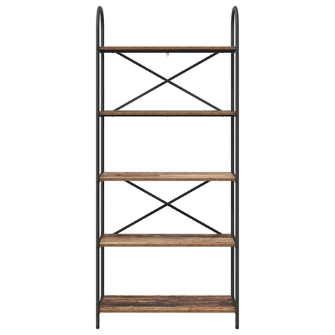vidaXL Bookshelf Old wood 80 x 30 x 183 cm Engineered wood