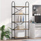 vidaXL Bookshelf Artisan oak 80 x 30 x 183 cm Engineered wood