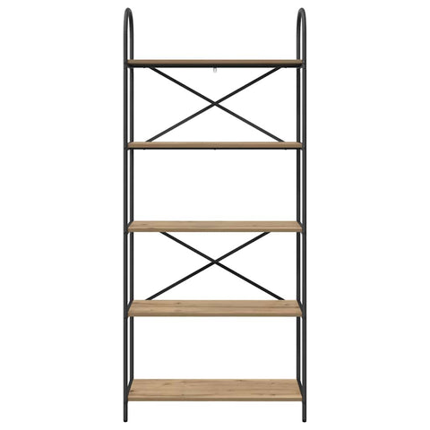 vidaXL Bookshelf Artisan oak 80 x 30 x 183 cm Engineered wood