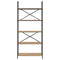 vidaXL Bookshelf Artisan oak 80 x 30 x 183 cm Engineered wood