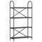 vidaXL Bookshelf Black oak 80 x 30 x 146 cm Engineered wood