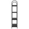 vidaXL Bookshelf Black oak 80 x 30 x 146 cm Engineered wood