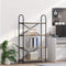 vidaXL Bookshelf Sonoma oak 80 x 30 x 146 cm Engineered wood