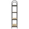 vidaXL Bookshelf Sonoma oak 80 x 30 x 146 cm Engineered wood