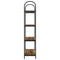 vidaXL Bookshelf Smoked oak 80 x 30 x 146 cm Engineered wood