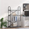 vidaXL Bookshelf Grey sonoma 80 x 30 x 146 cm Engineered wood