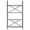 vidaXL Bookshelf Grey sonoma 80 x 30 x 146 cm Engineered wood
