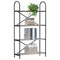 vidaXL Bookshelf Grey sonoma 80 x 30 x 146 cm Engineered wood