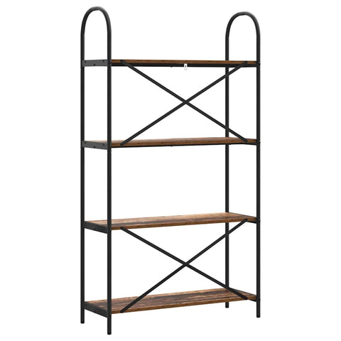 vidaXL Bookshelf Old wood 80 x 30 x 146 cm Engineered wood