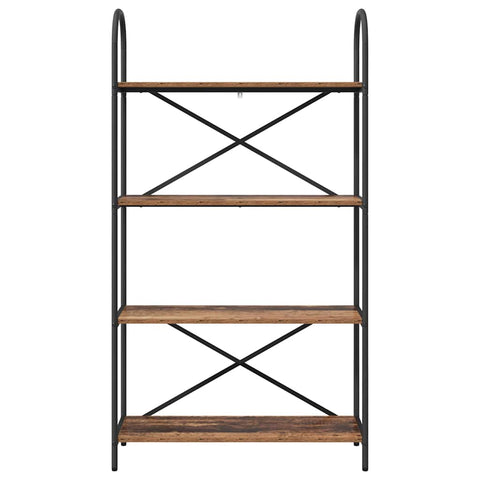 vidaXL Bookshelf Old wood 80 x 30 x 146 cm Engineered wood