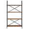vidaXL Bookshelf Old wood 80 x 30 x 146 cm Engineered wood