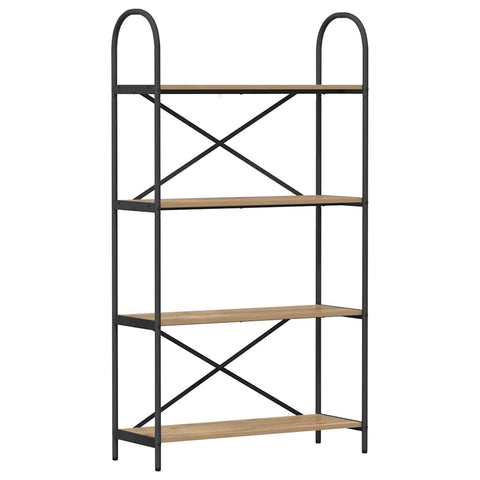 vidaXL Bookshelf Artisan oak 80 x 30 x 146 cm Engineered wood