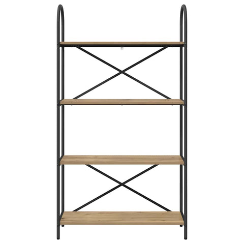 vidaXL Bookshelf Artisan oak 80 x 30 x 146 cm Engineered wood