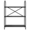 vidaXL Bookshelf Black oak 80 x 30 x 109 cm Engineered wood