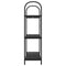 vidaXL Bookshelf Black oak 80 x 30 x 109 cm Engineered wood