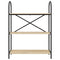 vidaXL Bookshelf Sonoma oak 80 x 30 x 109 cm Engineered wood