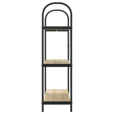 vidaXL Bookshelf Sonoma oak 80 x 30 x 109 cm Engineered wood
