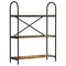 vidaXL Bookshelf Smoked oak 80 x 30 x 109 cm Engineered wood