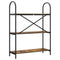 vidaXL Bookshelf Smoked oak 80 x 30 x 109 cm Engineered wood