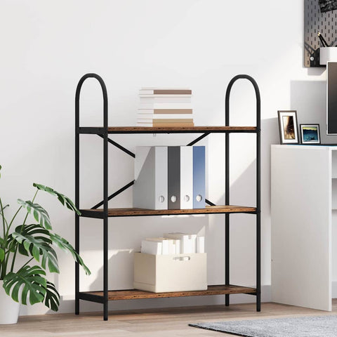 vidaXL Bookshelf Old wood 80 x 30 x 109 cm Engineered wood