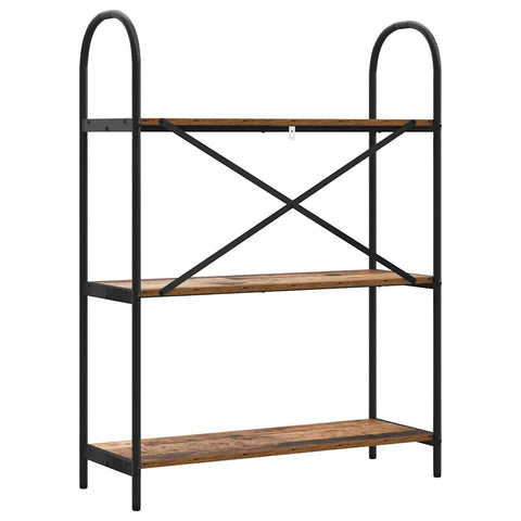 vidaXL Bookshelf Old wood 80 x 30 x 109 cm Engineered wood