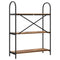 vidaXL Bookshelf Old wood 80 x 30 x 109 cm Engineered wood