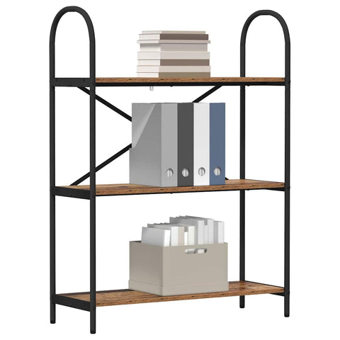 vidaXL Bookshelf Old wood 80 x 30 x 109 cm Engineered wood