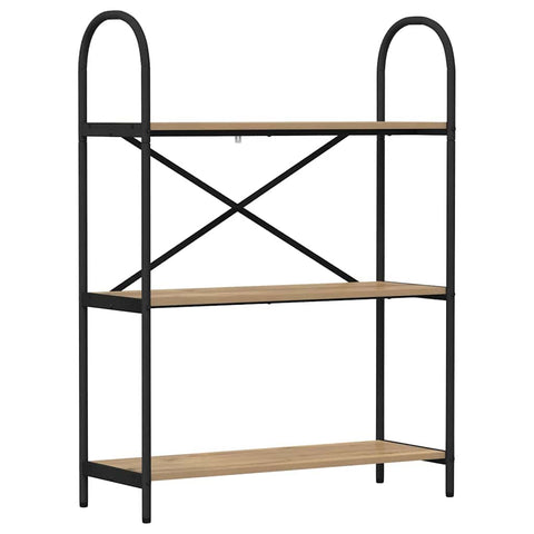 vidaXL Bookshelf Artisan oak 80 x 30 x 109 cm Engineered wood