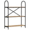 vidaXL Bookshelf Artisan oak 80 x 30 x 109 cm Engineered wood