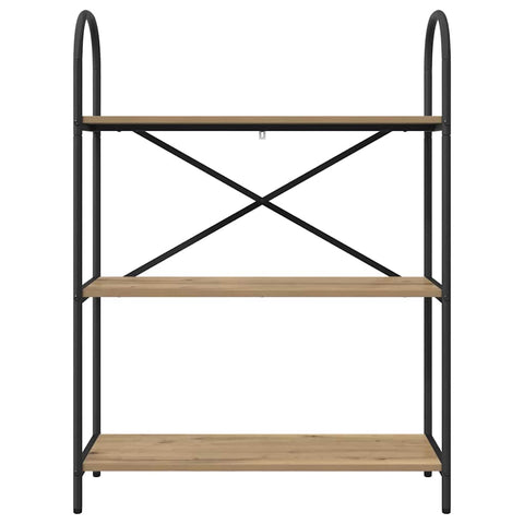 vidaXL Bookshelf Artisan oak 80 x 30 x 109 cm Engineered wood