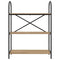 vidaXL Bookshelf Artisan oak 80 x 30 x 109 cm Engineered wood