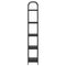 vidaXL Bookshelf Black oak 60 x 30 x 183 cm Engineered wood