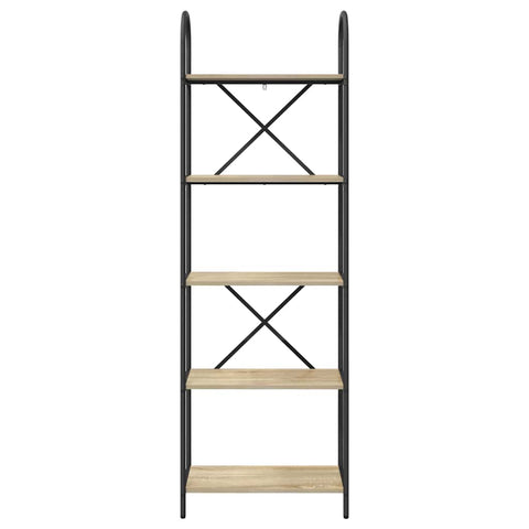 vidaXL Bookshelf Sonoma oak 60 x 30 x 183 cm Engineered wood