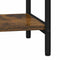 vidaXL Bookshelf Smoked oak 60 x 30 x 183 cm Engineered wood