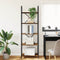 vidaXL Bookshelf Smoked oak 60 x 30 x 183 cm Engineered wood