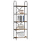 vidaXL Bookshelf Smoked oak 60 x 30 x 183 cm Engineered wood