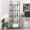 vidaXL Bookshelf Grey sonoma 60 x 30 x 183 cm Engineered wood
