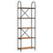 vidaXL Bookshelf Old wood 60 x 30 x 183 cm Engineered wood