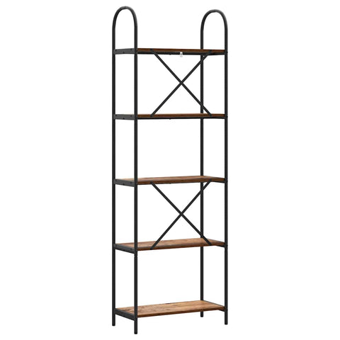 vidaXL Bookshelf Old wood 60 x 30 x 183 cm Engineered wood