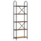 vidaXL Bookshelf Old wood 60 x 30 x 183 cm Engineered wood