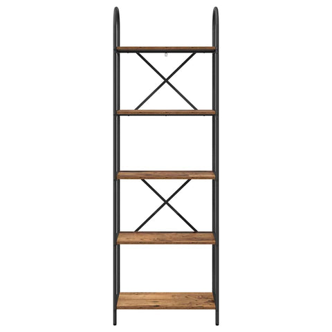 vidaXL Bookshelf Old wood 60 x 30 x 183 cm Engineered wood