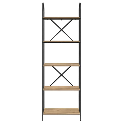 vidaXL Bookshelf Artisan oak 60 x 30 x 183 cm Engineered wood