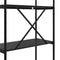 vidaXL Bookshelf Black oak 60 x 30 x 146 cm Engineered wood