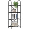 vidaXL Bookshelf Black oak 60 x 30 x 146 cm Engineered wood