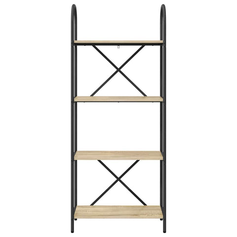 vidaXL Bookshelf Sonoma oak 60 x 30 x 146 cm Engineered wood