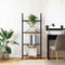 vidaXL Bookshelf Smoked oak 60 x 30 x 146 cm Engineered wood