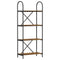 vidaXL Bookshelf Smoked oak 60 x 30 x 146 cm Engineered wood
