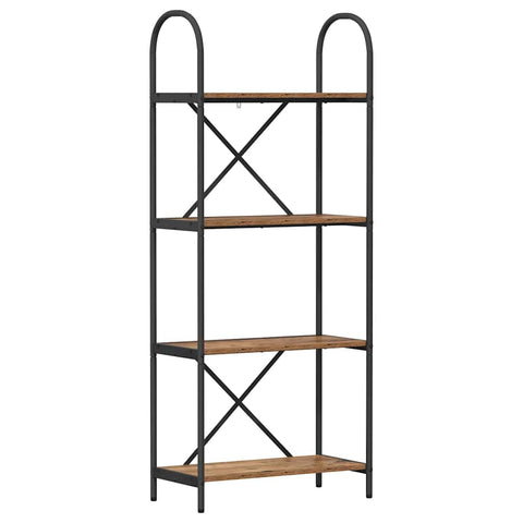 vidaXL Bookshelf Old wood 60 x 30 x 146 cm Engineered wood