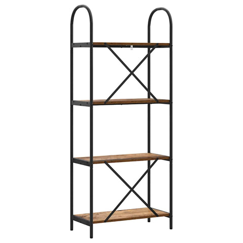 vidaXL Bookshelf Old wood 60 x 30 x 146 cm Engineered wood